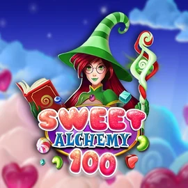 Sweet Alchemy 100 slot logo by Play’n GO at Mostbet Casino