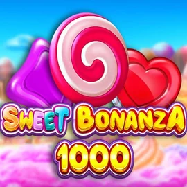 Sweet Bonanza 1000 game by Pragmatic Play – logo hosted on Mostbet Casino